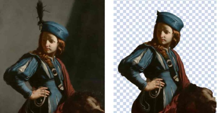 remove image background in hindi