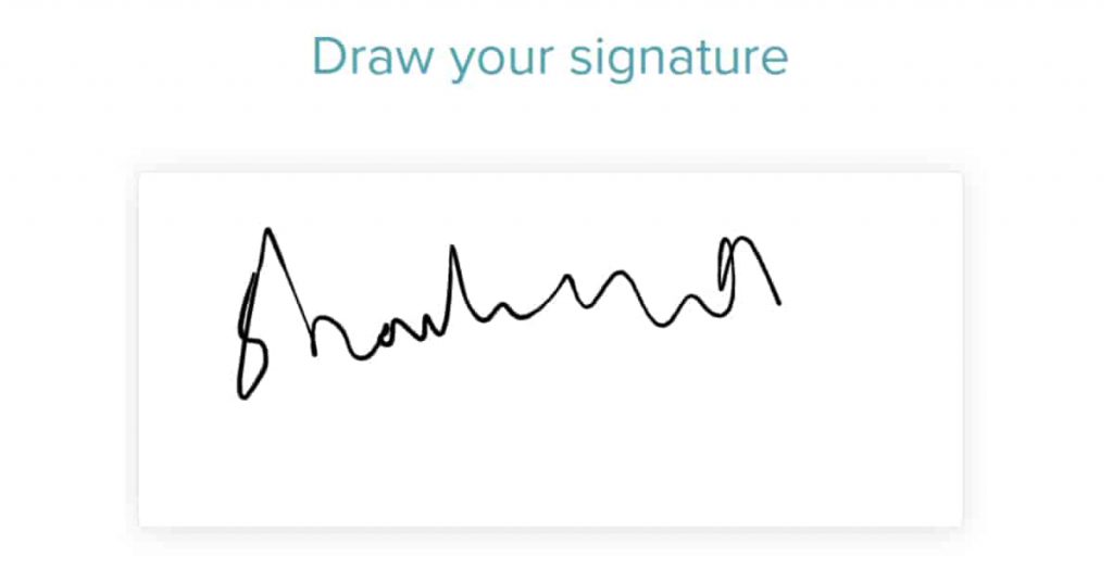 online signature banaye step 3