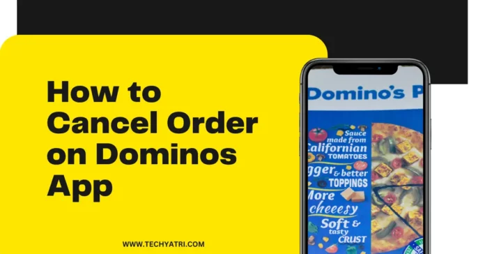 How to Cancel Order on Dominos App How to Cancel Order on Dominos App