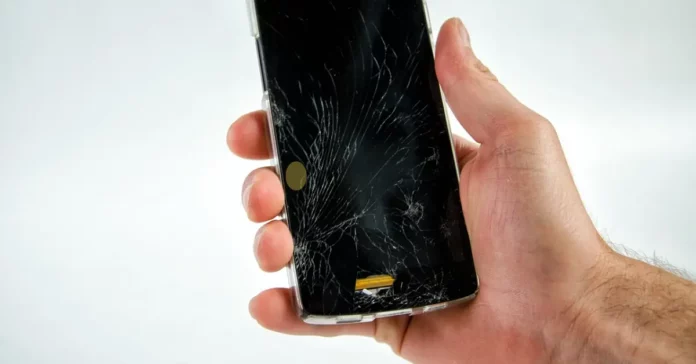 Yellow Spot in Mobile Screen