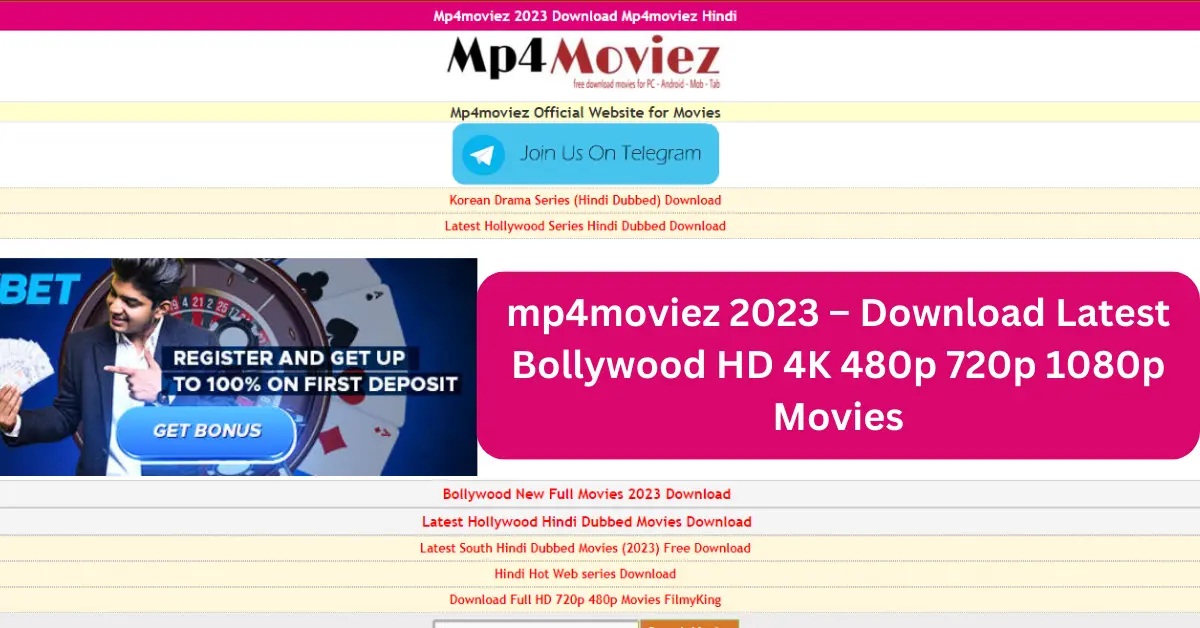 Mp4moviez 2024 Latest Bollywood HD 4K 480p 720p 1080p Movies Review