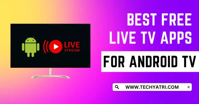 Best free live 2024 tv app for android